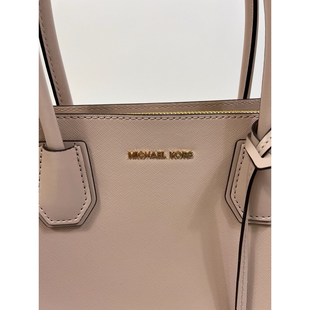 Michael Kors Mercer Large Saffiano Leather Tote, Soft Pink! - Picture 2 of 16